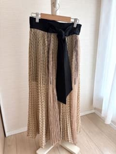 SNIDEL プリーツアシメスカショーパンのサムネイル