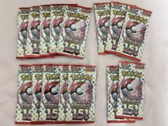 【未サーチ品】ポケモンカード151 15パックのサムネイル
