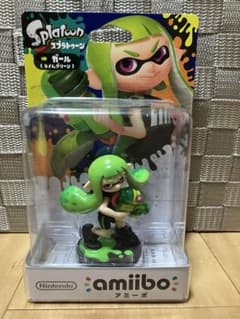 amiibo 걸 라임 그린 스프라툰 아미보 한정색