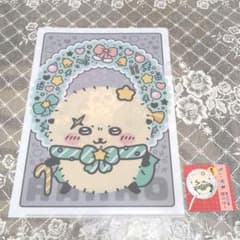 ちいかわ クリアファイル 缶ミラー ラッコ セブンイレブン限定 2点セット