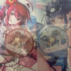 ホロライブ　3期生　きゅるるん大作戦　コースター　宝鐘 マリン　兎田 ぺこらのサムネイル