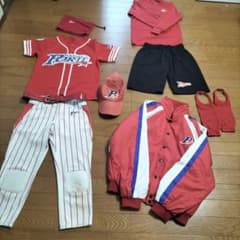 ベースボールスクールポルテ9点セット「記名なし」（サイズ140