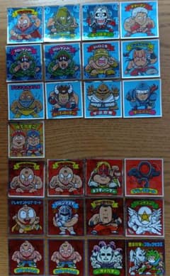 ビックリマンシール　キン肉マン(肉リマン)25枚のサムネイル