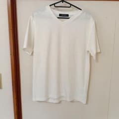 kenzo様専用nano universe Vネック Tシャツ ホワイトのサムネイル