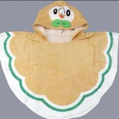 ポケモン モクロー フード付きミニバスタオル ポンチョ m33992429587_1.jpg?1751378529