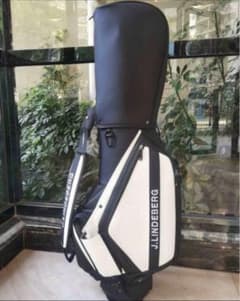 ジェイリンドバーグJLINDEBERG コラボ キャディバッグ 白黒 - メルカリ