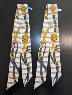 エルメス★ツイリー 2本セット★クリーニング済みのサムネイル