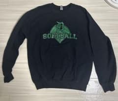 GILDAN SOFTBALL プリント スウェット ブラックのサムネイル