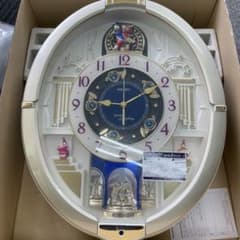 新品 セイコー Wave Symphony 時計 壁掛け 電波時計 からくり時計