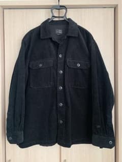 NEWERA長袖 コーデュロイシャツ BLACK LABEL FW24 ブラック - メルカリ