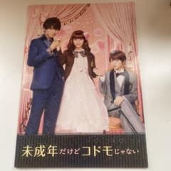 中島健人映画 未成年だけどコドモじゃない パンフレットのサムネイル