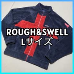 ラフアンドスウェルROUGH&SWELL ダブルジップボアジャケット L - メルカリ