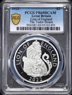 NGC MS69DPL 2022 チューダービースト イングランドのライオン Direct Bullion | UK's No.1 Rated Bullion Dealer. PCGS 2022 Tudor