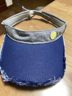 kea sport テニスキャップ ネイビー/グレーのサムネイル