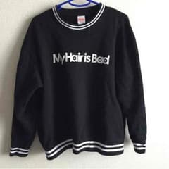 【しゅう様専用】My Hair is Bad  厚手パーカ Lサイズのサムネイル