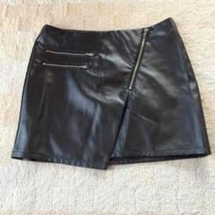 【値下げ！】H&M☆レザーミニスカートのサムネイル
