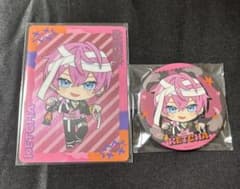 AMPTAK×COLORS けちゃくん ランダムカード 缶バッジ セット - メルカリ