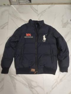 ポロラルフローレン ビックポニー ダウンジャケットy2k archive国旗