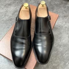 極美品◆Berwick シングルモンクシューズ5292 UK6.5 25.5 黒 m34006771129_1.jpg?1758449601