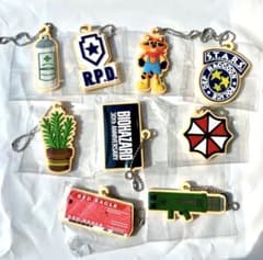 バイオハザード 30th 30周年 ラバーキーホルダー 全種 Vol.2