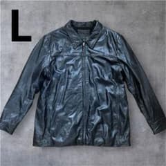レザー ジャケット　ブラックのサムネイル