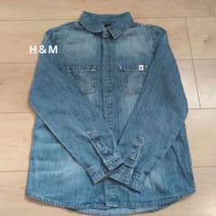 H＆M デニムシャツ子供服のサムネイル