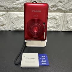 Canon IXY DIGITAL 210 IS レッド 動作確認済 現状品 - メルカリ