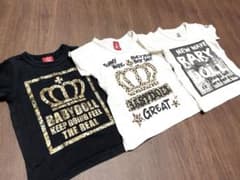 男女兼用 BABYDOLL 半袖 3点セットのサムネイル