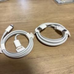 Lightning充電ケーブル2本セットのサムネイル