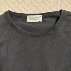 ジョンスメドレー john smedley シーアイランドコットン 黒のサムネイル