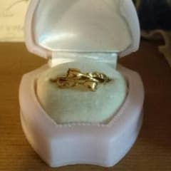 18k ヴィンテージリング お花のサムネイル