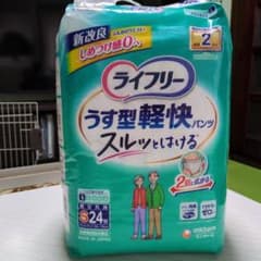 ユニ・チャ−ム ライフリー うす型軽快パンツ Sサイズ 24枚入り×４袋のサムネイル