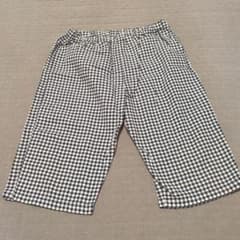 無印良品チェック柄ステテコ パンツ 110cmのサムネイル