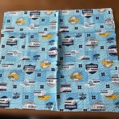 Retro fabric, Sanrio, Shinkansen, soccer, ripple, handmade, fabric scraps