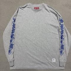 24aw Supreme Old English L/S Top ロンt L - メルカリ