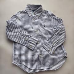 Ralph Lauren キッズ 長袖シャツ ストライプ