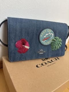 COACH デニムショルダーバッグのサムネイル