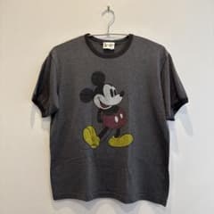 【90s】古着 Disney World ミッキーリンガーTのサムネイル