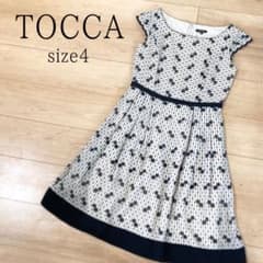 TOCCA サイズ4 フラワー 刺繍 ワンピース - メルカリ