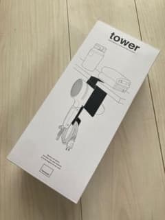 tower ドライヤーホルダー ホワイトのサムネイル