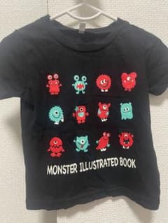 キッズ 半袖Tシャツ モンスター90サイズのサムネイル