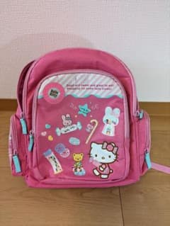 キティちゃんのピンクのリックサック(キッズ用)のサムネイル