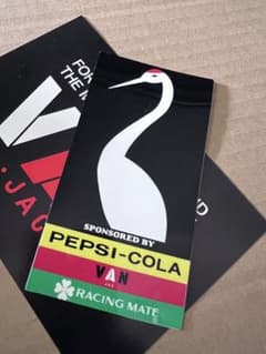 VANレーシングメイト丹頂鶴、生沢徹記念マグネットタイプステッカー