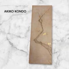 【AKIKO KONDO】梅の枝 キャンバスアート 金箔風 現代アート AKIKO KONDO】梅の枝 キャンバスアート 金箔風 現代アート - メルカリ