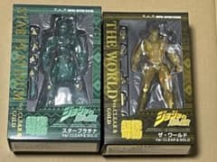 新品未開封 超像可動 ザ・ワールド &スタープラチナ CLEAR&GOLD - メルカリ