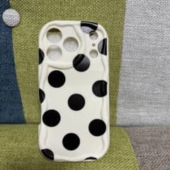 iPhone17Pro用ケース ウェーブデザイン ドット柄のサムネイル