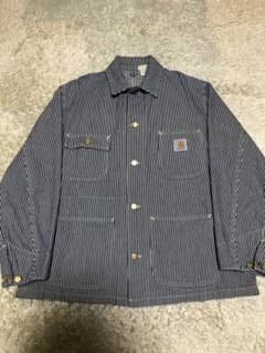 Carhartt カーハート　カバーオール　ヒッコリー　ヴィンテージ　星タグ 美品 80s 90s カーハート カバーオール ヒッコリー ビンテージ 星タグ