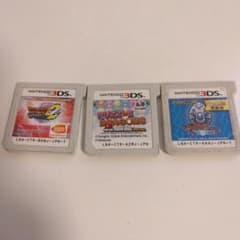 Nintendo3DS ゲームソフト3本セットのサムネイル