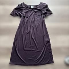 Sybilla 半袖 チュニック ダークパープルのサムネイル