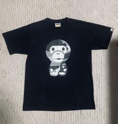A BATHING APE Tシャツ ブラック Mサイズのサムネイル